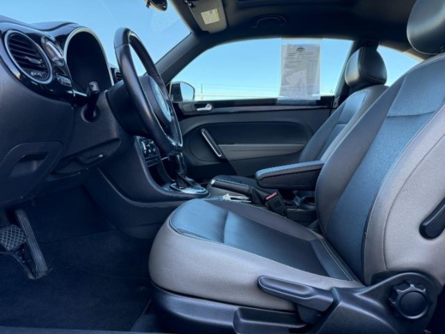 2014 BLACK /Titan Black Volkswagen Beetle (3VWJX7AT9EM) with an 25L I-5 DOHC engine, Automatic transmission, located at 1175 N Woodruff Ave, Idaho Falls, ID, 83401, 43.506901, -111.999657- Photo#34