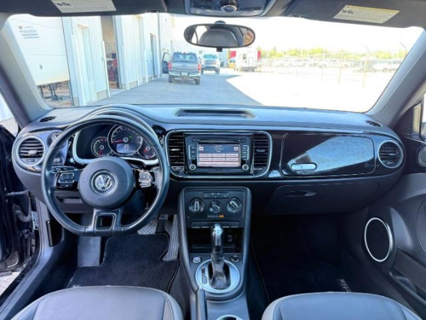 2014 BLACK /Titan Black Volkswagen Beetle (3VWJX7AT9EM) with an 25L I-5 DOHC engine, Automatic transmission, located at 1175 N Woodruff Ave, Idaho Falls, ID, 83401, 43.506901, -111.999657- Photo#42