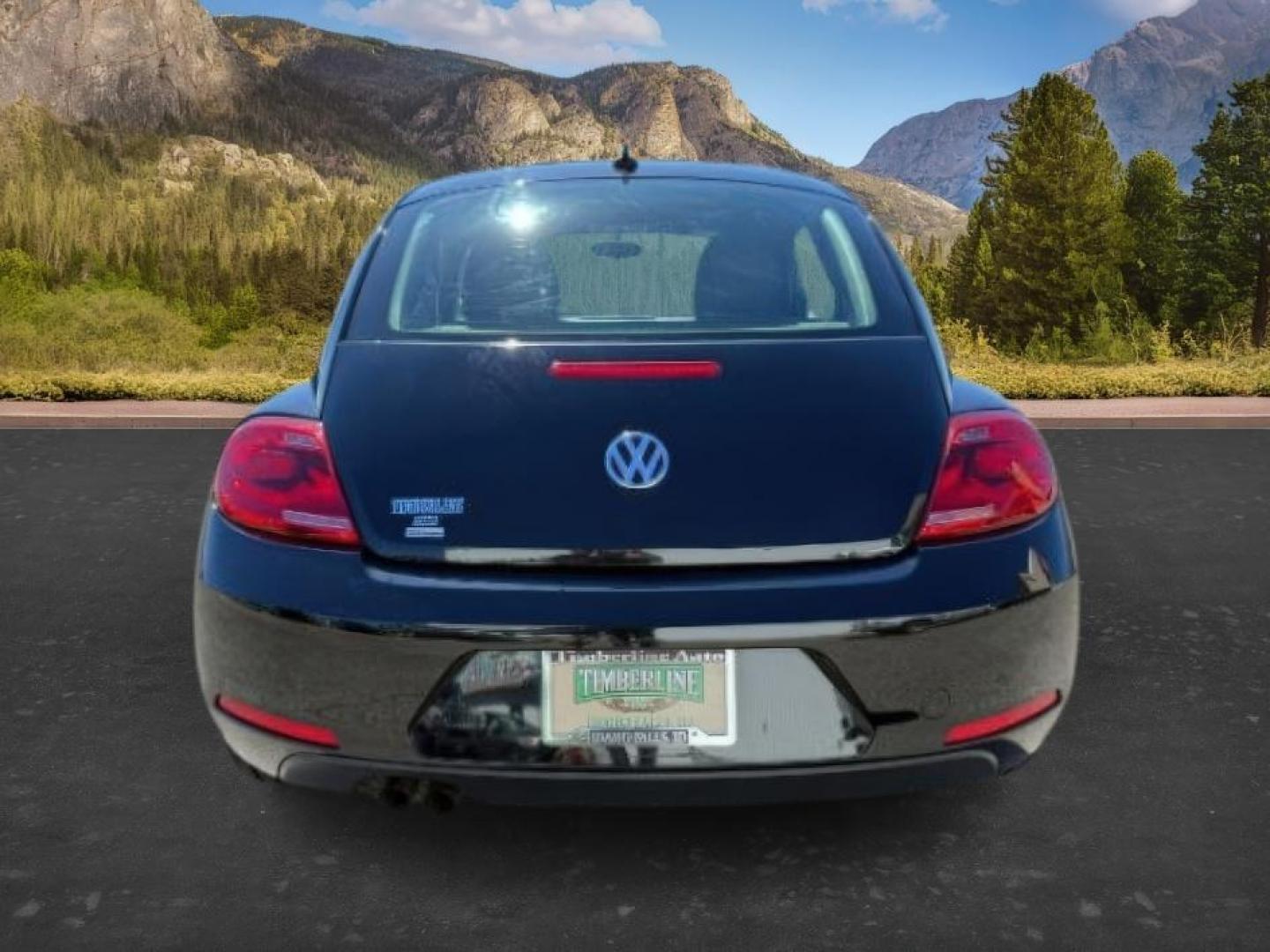 2014 BLACK /Titan Black Volkswagen Beetle (3VWJX7AT9EM) with an 25L I-5 DOHC engine, Automatic transmission, located at 1175 N Woodruff Ave, Idaho Falls, ID, 83401, 43.506901, -111.999657- Photo#3