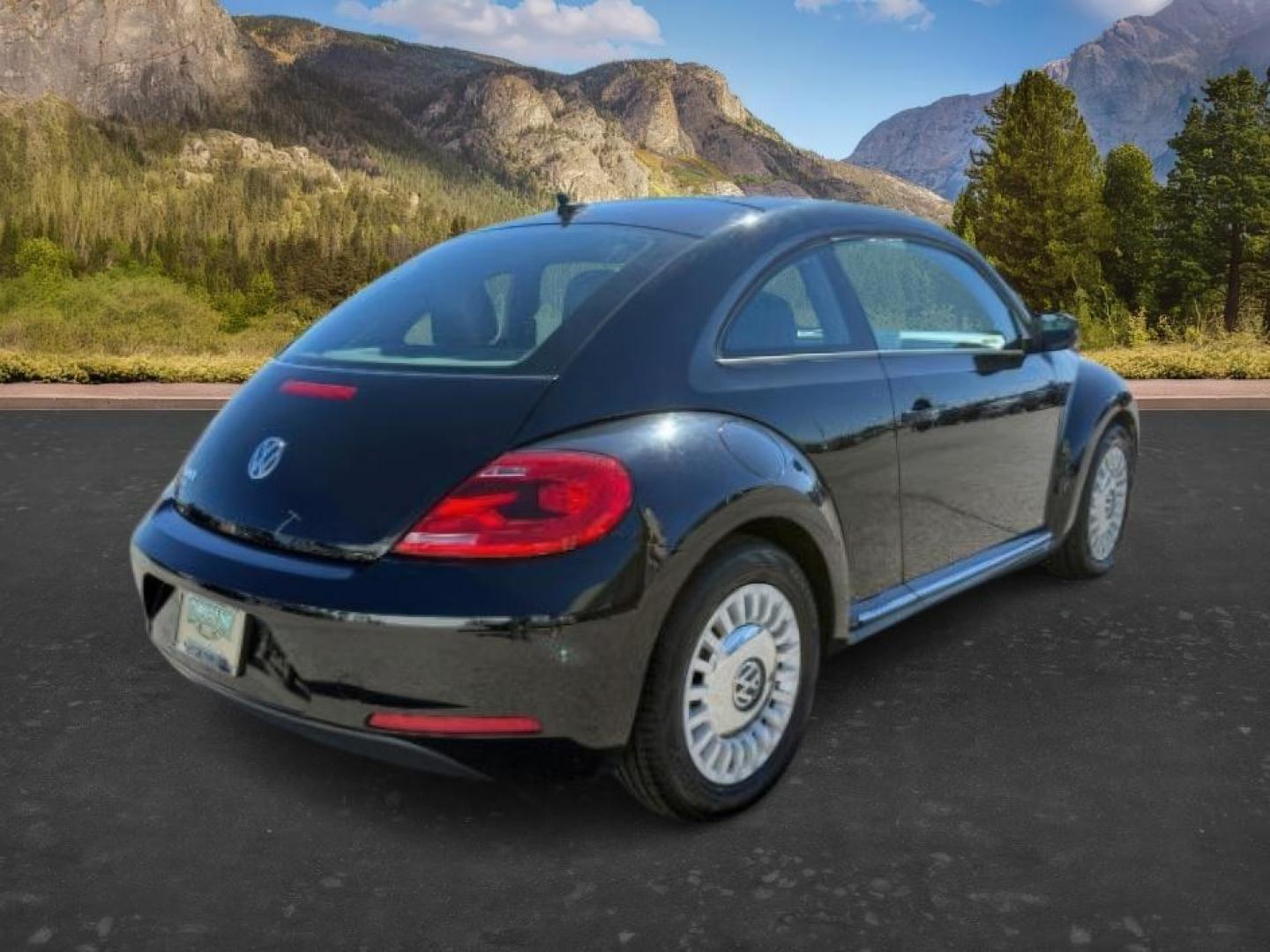 2014 BLACK /Titan Black Volkswagen Beetle (3VWJX7AT9EM) with an 25L I-5 DOHC engine, Automatic transmission, located at 1175 N Woodruff Ave, Idaho Falls, ID, 83401, 43.506901, -111.999657- Photo#5