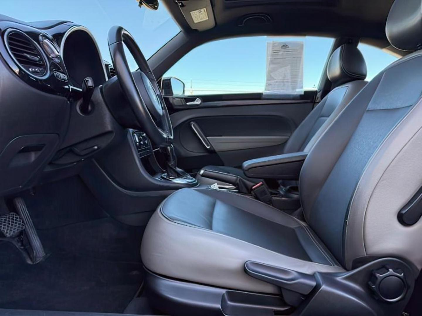 2014 BLACK /Titan Black Volkswagen Beetle (3VWJX7AT9EM) with an 25L I-5 DOHC engine, Automatic transmission, located at 1175 N Woodruff Ave, Idaho Falls, ID, 83401, 43.506901, -111.999657- Photo#12
