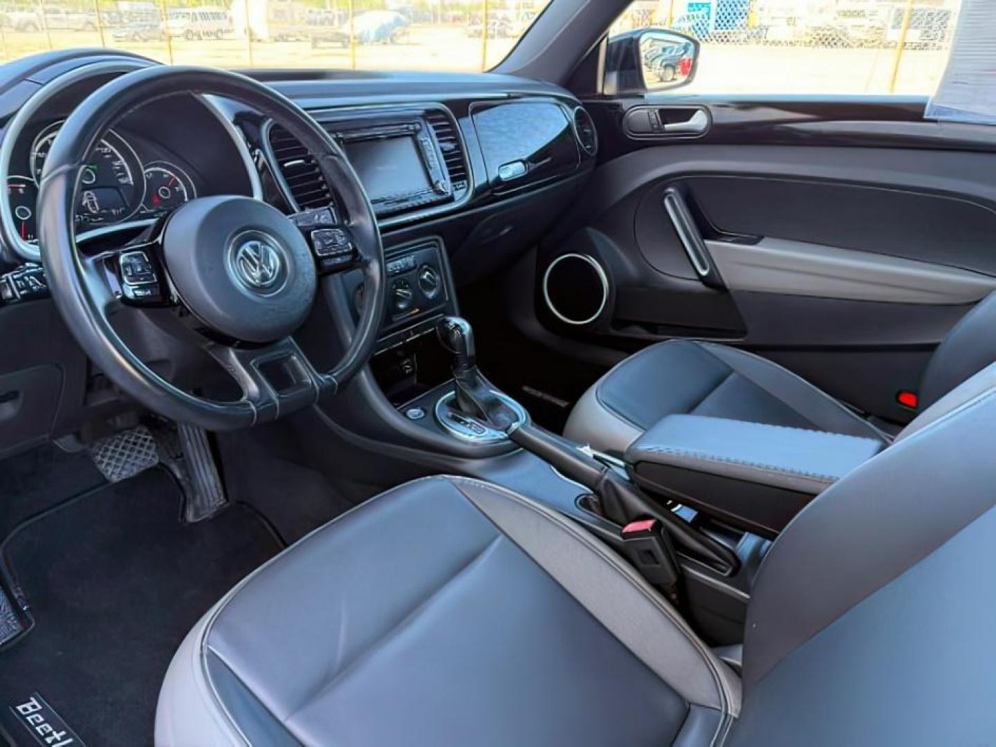 2014 BLACK /Titan Black Volkswagen Beetle (3VWJX7AT9EM) with an 25L I-5 DOHC engine, Automatic transmission, located at 1175 N Woodruff Ave, Idaho Falls, ID, 83401, 43.506901, -111.999657- Photo#13