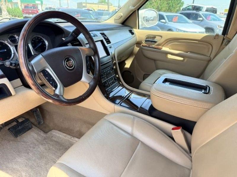 2012 White Diamond Tricoat /Cashmere w/Cocoa Accents Cadillac Escalade ESV Premium (1GYS4JEF3CR) with an V8, 6.2L engine, 6-speed automatic transmission, located at 1175 N Woodruff Ave, Idaho Falls, ID, 83401, 43.506901, -111.999657 - <b>Vehicle Details</b><br>Looking for a full-size luxury SUV with premium comfort and proven capability? This pre-owned 2012 Cadillac Escalade ESV Premium 4WD is ready for your next adventure in Idaho Falls, ID. Powered by a strong V8 6.2L Gasoline/E85 engine, this Escalade delivers confident perfor- Photo#11