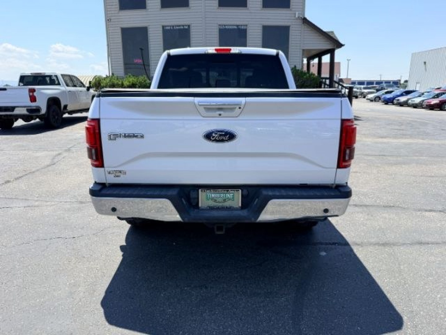 2015 WHITE /Medium Earth Gray Ford F-150 (1FTEW1EG4FK) with an EcoBoost 35L V-6 gasoline direct injection engine, Automatic transmission, located at 1175 N Woodruff Ave, Idaho Falls, ID, 83401, 43.506901, -111.999657- Photo#3