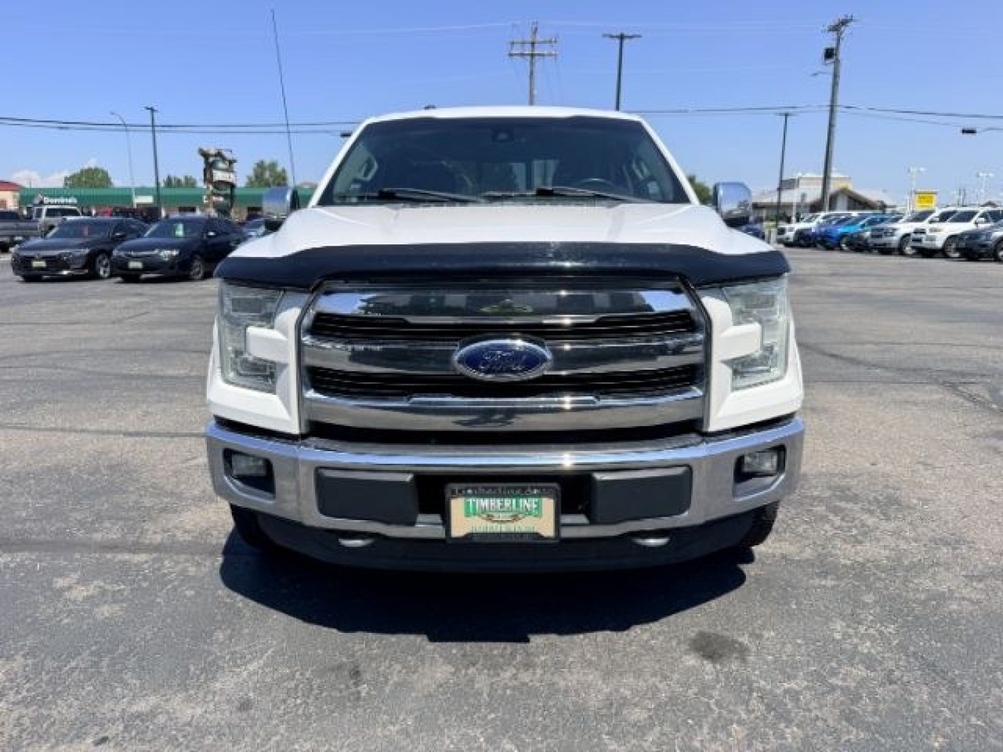 2015 WHITE /Medium Earth Gray Ford F-150 (1FTEW1EG4FK) with an EcoBoost 35L V-6 gasoline direct injection engine, Automatic transmission, located at 1175 N Woodruff Ave, Idaho Falls, ID, 83401, 43.506901, -111.999657- Photo#9