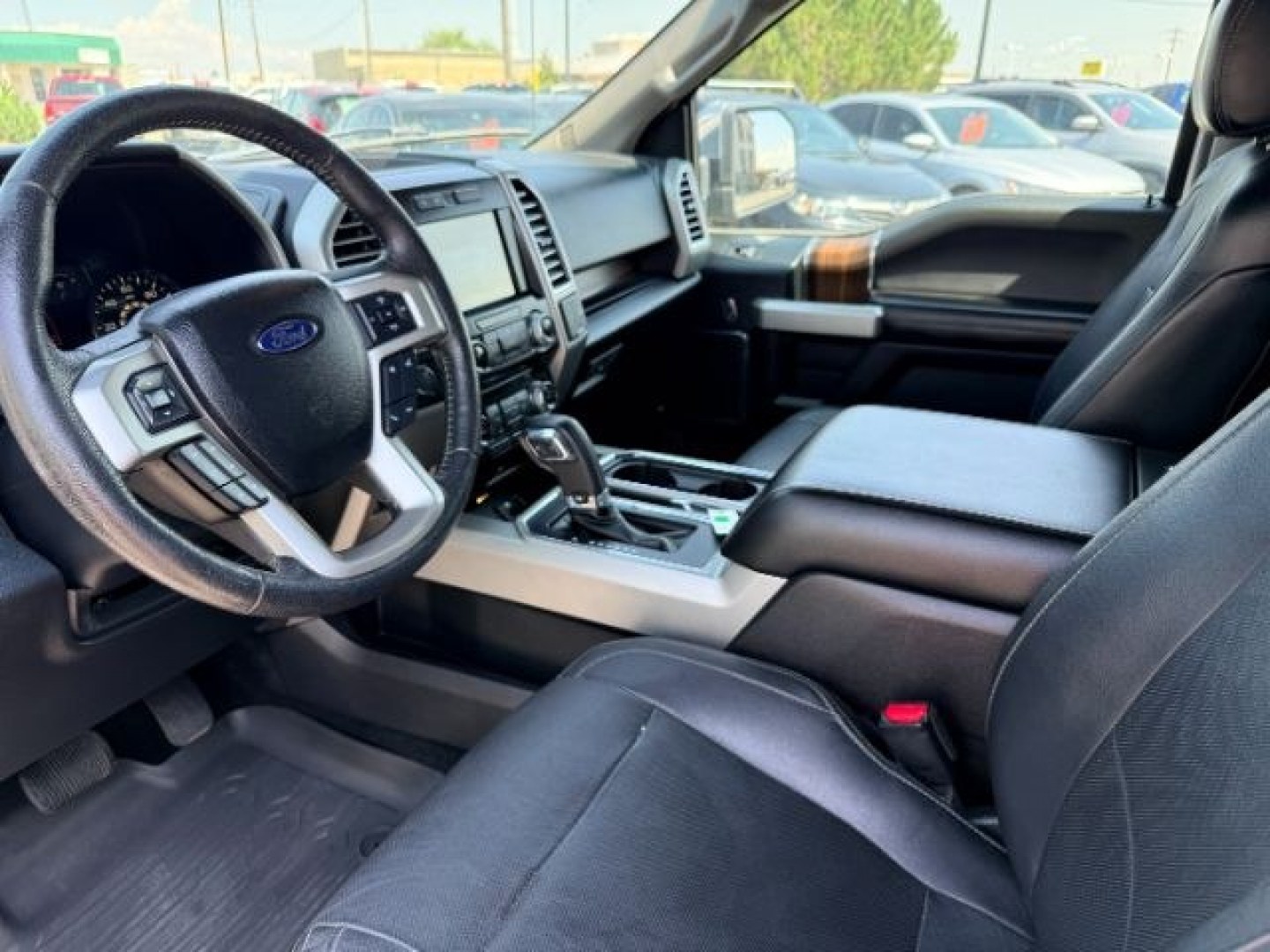 2015 WHITE /Medium Earth Gray Ford F-150 (1FTEW1EG4FK) with an EcoBoost 35L V-6 gasoline direct injection engine, Automatic transmission, located at 1175 N Woodruff Ave, Idaho Falls, ID, 83401, 43.506901, -111.999657- Photo#13
