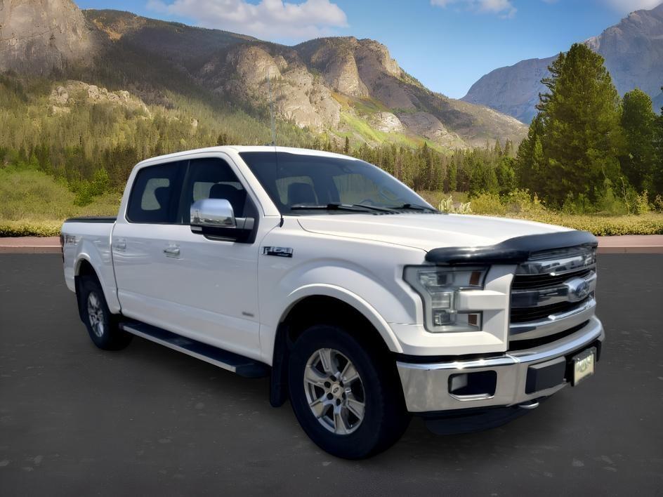 2015 WHITE /Medium Earth Gray Ford F-150 LARIAT (1FTEW1EG4FK) with an EcoBoost 3.5L V-6 gasoline direct injection engine, AUTOMATIC transmission, located at 1235 N Woodruff Ave., Idaho Falls, 83401, (208) 523-1053, 43.507172, -112.000488 - At Timberline Auto, finding a great deal on your next vehicle is always easy! Our experienced sales staff goal is to help find you the right vehicle at the right price! Our knowledgeable finance department has options for almost any credit score. We offer extended service contract options to prot- Photo#8