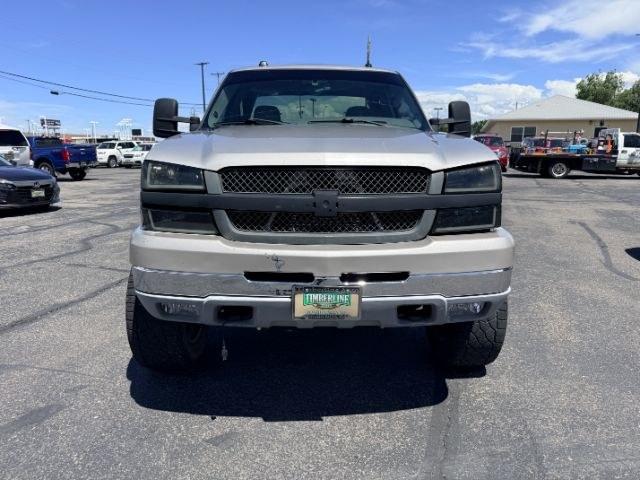 2004 SILVER /Dark Charcoal Chevrolet Silverado 2500HD (1GCHK231X4F) with an Duramax 66L V-8 diesel direct injection engine, Automatic transmission, located at 1175 N Woodruff Ave, Idaho Falls, ID, 83401, 43.506901, -111.999657 - At Timberline Auto, finding a great deal on your next vehicle is always easy! Our experienced sales staff goal is to help find you the right vehicle at the right price! Our knowledgeable finance department has options for almost any credit score. We offer extended service contract options to prot- Photo#25