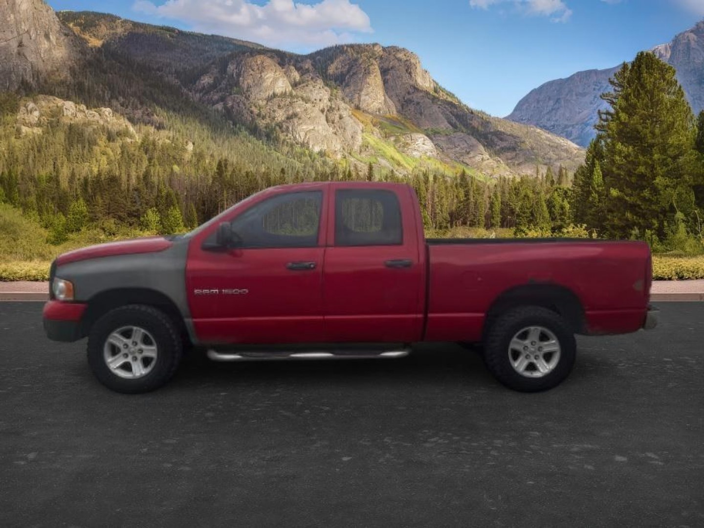2005 RED /Dark Slate Gray Dodge Ram 1500 (1D7HU18D95S) with an HEMI Magnum 57L V-8 regular unleaded engine, Automatic transmission, located at 1175 N Woodruff Ave, Idaho Falls, ID, 83401, 43.506901, -111.999657 - At Timberline Auto, finding a great deal on your next vehicle is always easy! Our experienced sales staff goal is to help find you the right vehicle at the right price! Our knowledgeable finance department has options for almost any credit score. We offer extended service contract options to prot - Photo#0