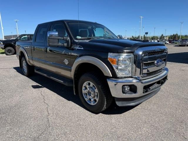 2014 BROWN /Steel Ford F-250 LARIAT (1FT7W2BT2EE) with an Powerstroke 6.7L V-8 diesel direct injection engine, AUTOMATIC transmission, located at 1235 N Woodruff Ave., Idaho Falls, 83401, (208) 523-1053, 43.507172, -112.000488 - Photo#37