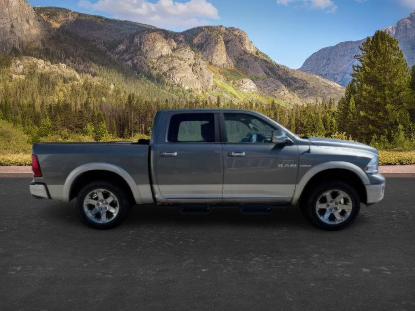 2009 GRAY /Dark Slate Dodge Ram 1500 (1D3HV13T79S) with an HEMI 57L V-8 variable valve control engine, Automatic transmission, located at 1175 N Woodruff Ave, Idaho Falls, ID, 83401, 43.506901, -111.999657 - At Timberline Auto, finding a great deal on your next vehicle is always easy! Our experienced sales staff goal is to help find you the right vehicle at the right price! Our knowledgeable finance department has options for almost any credit score. We offer extended service contract options to prot - Photo#5