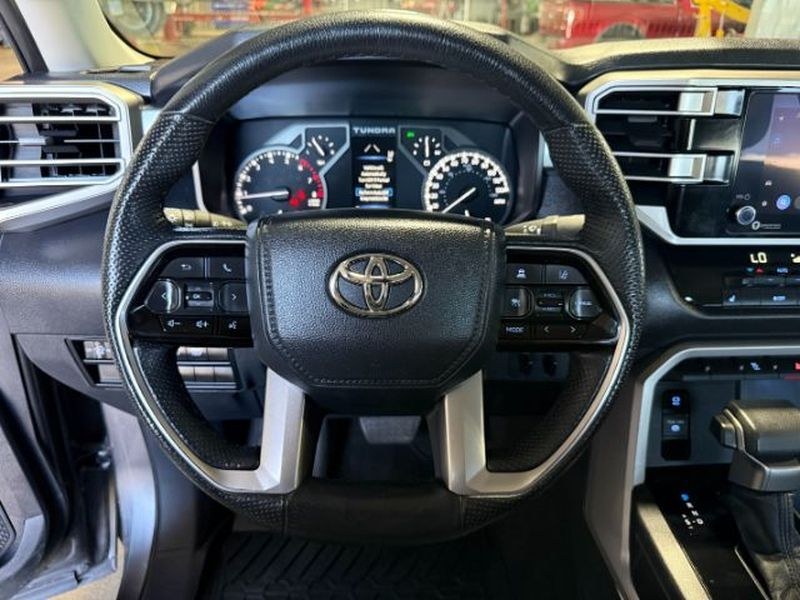 2022 Magnetic Gray Metallic /Black Toyota Tundra SR5 (5TFLA5DB5NX) with an V6, 3.5L (3445 cc) engine, 10-speed automatic transmission, located at 1175 N Woodruff Ave, Idaho Falls, ID, 83401, 43.506901, -111.999657 - <b>Vehicle Details</b><br>Take command of the road in this 2022 Toyota Tundra SR5, a rugged and refined full-size pickup now available in Idaho Falls, ID. With just 47,166 miles, this Toyota Tundra delivers the strong capability, modern comfort, and proven Toyota durability drivers want in a dependa- Photo#14