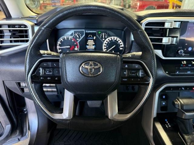 2022 GRAY /Black Toyota Tundra SR5 (5TFLA5DB5NX) with an I-FORCE 3.4L V-6 port/direct injection engine, AUTOMATIC transmission, located at 1235 N Woodruff Ave., Idaho Falls, 83401, (208) 523-1053, 43.507172, -112.000488 - At Timberline Auto, finding a great deal on your next vehicle is always easy! Our experienced sales staff goal is to help find you the right vehicle at the right price! Our knowledgeable finance department has options for almost any credit score. We offer extended service contract options to prot- Photo#43