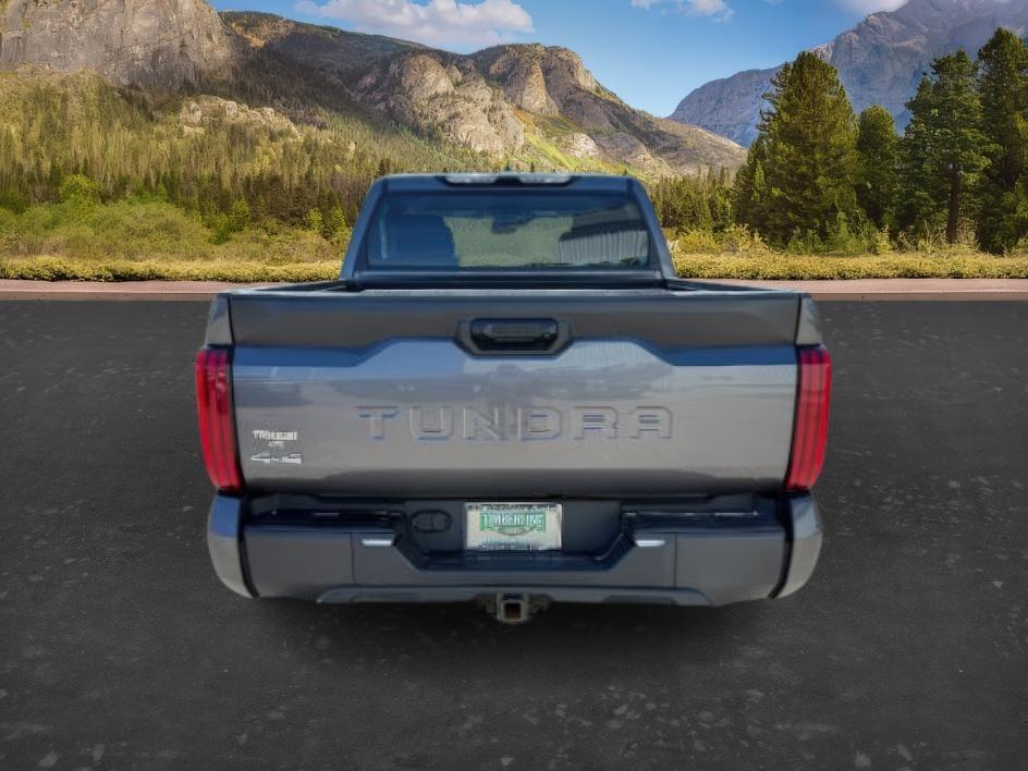 2022 GRAY /Black Toyota Tundra SR5 (5TFLA5DB5NX) with an I-FORCE 3.4L V-6 port/direct injection engine, AUTOMATIC transmission, located at 1235 N Woodruff Ave., Idaho Falls, 83401, (208) 523-1053, 43.507172, -112.000488 - At Timberline Auto, finding a great deal on your next vehicle is always easy! Our experienced sales staff goal is to help find you the right vehicle at the right price! Our knowledgeable finance department has options for almost any credit score. We offer extended service contract options to prot- Photo#3