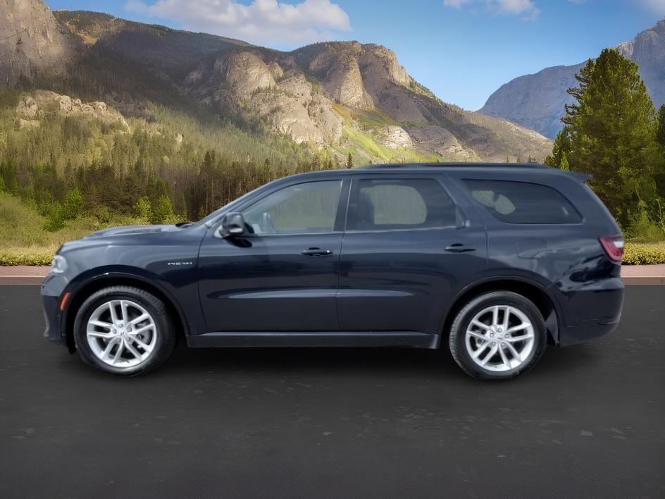 2025 BLUE /Black Dodge Durango (1C4SDJCT9SC) with an HEMI 57L V-8 variable valve control engine, Automatic transmission, located at 1175 N Woodruff Ave, Idaho Falls, ID, 83401, 43.506901, -111.999657 - At Timberline Auto, finding a great deal on your next vehicle is always easy! Our experienced sales staff goal is to help find you the right vehicle at the right price! Our knowledgeable finance department has options for almost any credit score. We offer extended service contract options to prot- Photo#1