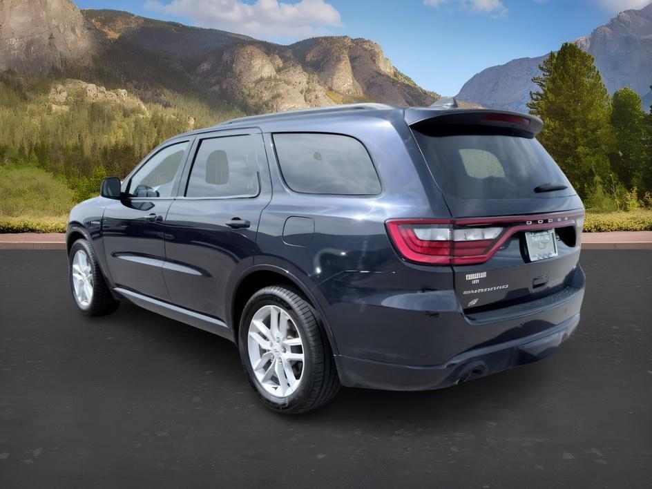 2025 BLUE /Black Dodge Durango (1C4SDJCT9SC) with an HEMI 57L V-8 variable valve control engine, Automatic transmission, located at 1175 N Woodruff Ave, Idaho Falls, ID, 83401, 43.506901, -111.999657 - At Timberline Auto, finding a great deal on your next vehicle is always easy! Our experienced sales staff goal is to help find you the right vehicle at the right price! Our knowledgeable finance department has options for almost any credit score. We offer extended service contract options to prot- Photo#2