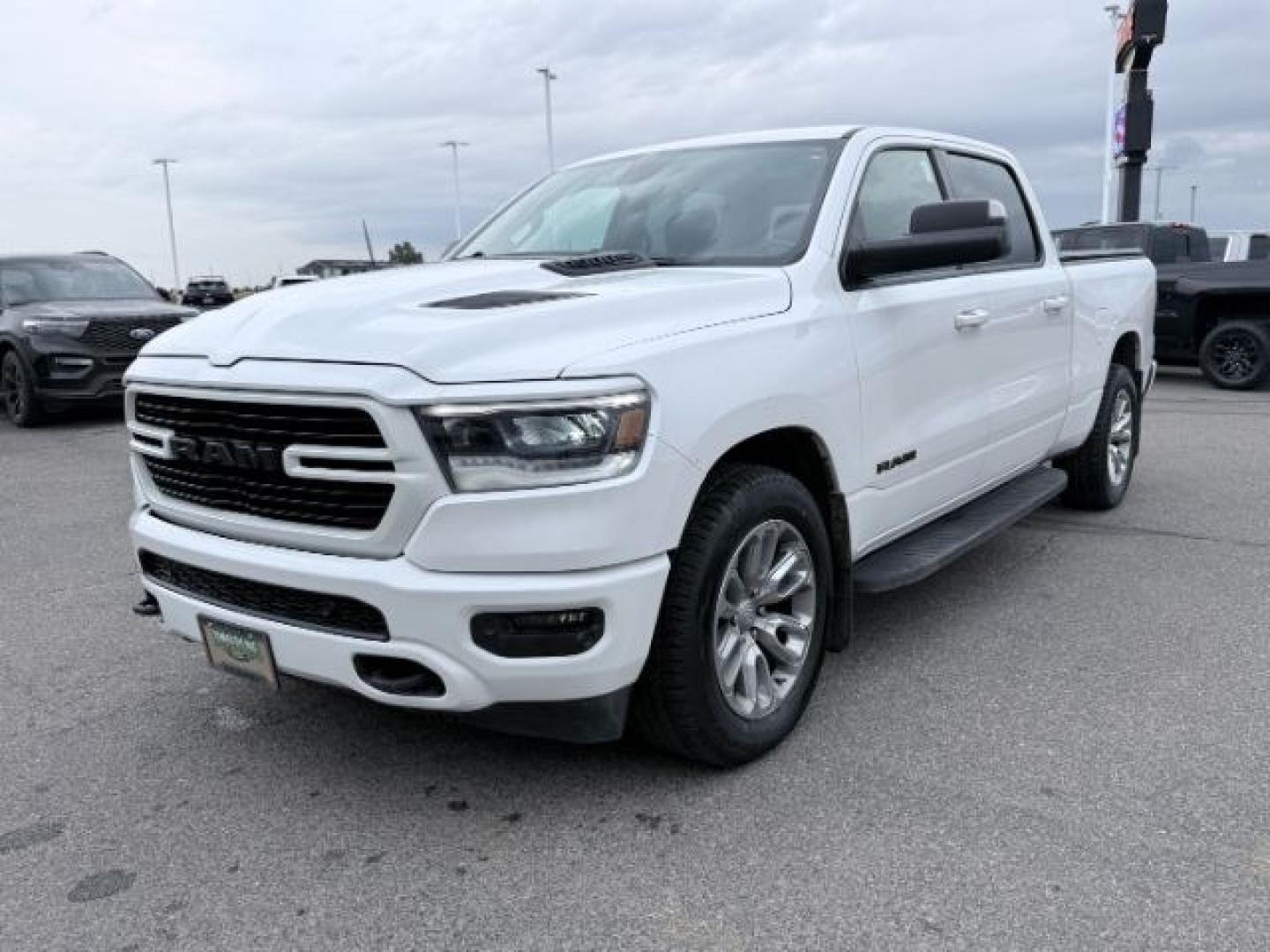 2019 WHITE /Black Ram 1500 Sport (1C6SRFTT9KN) with an V8, 5.7L engine, 8-speed automatic transmission, located at 1175 N Woodruff Ave, Idaho Falls, ID, 83401, 43.506901, -111.999657 - <b>Vehicle Details</b><br>Discover rugged capability and premium comfort in this pre-owned 2019 Ram 1500 Sport 4WD, now available in Idaho Falls, ID. Powered by a strong V8 5.7L gasoline engine, this full-size pickup delivers confident performance for towing, hauling, and everyday driving, while the- Photo#58