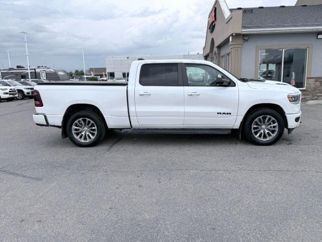 2019 WHITE /Black Ram 1500 (1C6SRFTT9KN) with an HEMI 57L V-8 variable valve control engine, Automatic transmission, located at 1175 N Woodruff Ave, Idaho Falls, ID, 83401, 43.506901, -111.999657 - At Timberline Auto, finding a great deal on your next vehicle is always easy! Our experienced sales staff goal is to help find you the right vehicle at the right price! Our knowledgeable finance department has options for almost any credit score. We offer extended service contract options to prot- Photo#35