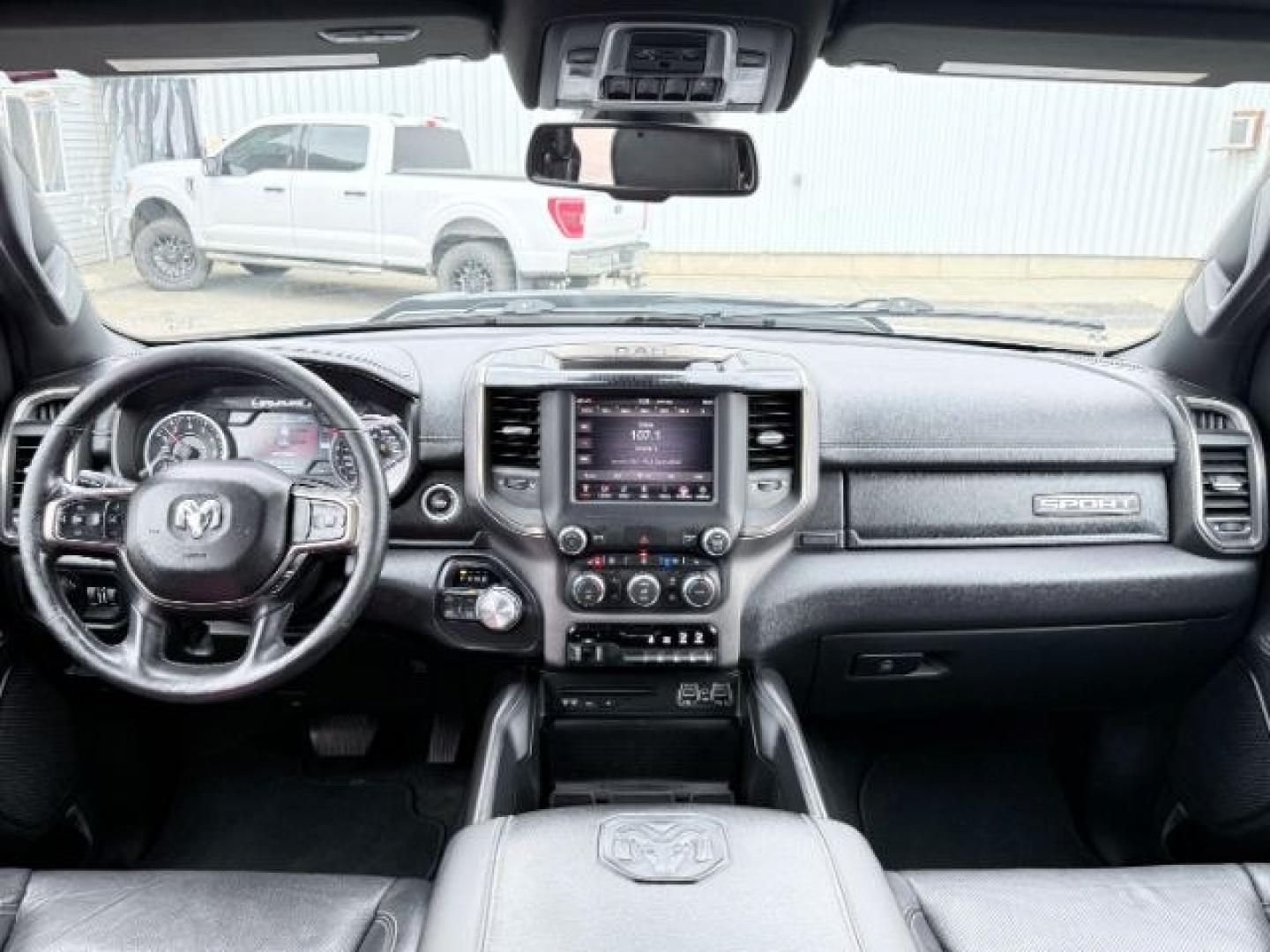 2019 WHITE /Black Ram 1500 Sport (1C6SRFTT9KN) with an V8, 5.7L engine, 8-speed automatic transmission, located at 1175 N Woodruff Ave, Idaho Falls, ID, 83401, 43.506901, -111.999657 - <b>Vehicle Details</b><br>Discover rugged capability and premium comfort in this pre-owned 2019 Ram 1500 Sport 4WD, now available in Idaho Falls, ID. Powered by a strong V8 5.7L gasoline engine, this full-size pickup delivers confident performance for towing, hauling, and everyday driving, while the- Photo#83