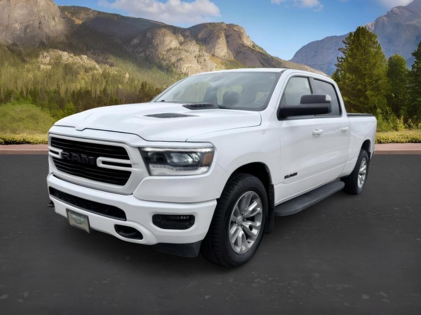 2019 WHITE /Black Ram 1500 Sport (1C6SRFTT9KN) with an V8, 5.7L engine, 8-speed automatic transmission, located at 1175 N Woodruff Ave, Idaho Falls, ID, 83401, 43.506901, -111.999657 - <b>Vehicle Details</b><br>Discover rugged capability and premium comfort in this pre-owned 2019 Ram 1500 Sport 4WD, now available in Idaho Falls, ID. Powered by a strong V8 5.7L gasoline engine, this full-size pickup delivers confident performance for towing, hauling, and everyday driving, while the- Photo#29