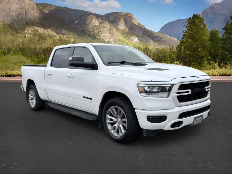 2019 WHITE /Black Ram 1500 (1C6SRFTT9KN) with an HEMI 57L V-8 variable valve control engine, Automatic transmission, located at 1175 N Woodruff Ave, Idaho Falls, ID, 83401, 43.506901, -111.999657 - At Timberline Auto, finding a great deal on your next vehicle is always easy! Our experienced sales staff goal is to help find you the right vehicle at the right price! Our knowledgeable finance department has options for almost any credit score. We offer extended service contract options to prot- Photo#7