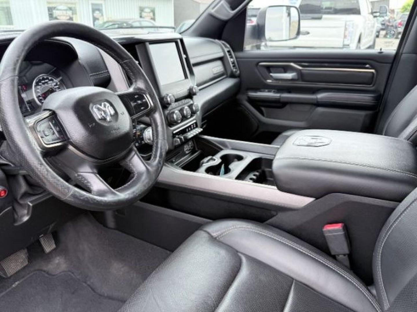 2019 WHITE /Black Ram 1500 Sport (1C6SRFTT9KN) with an V8, 5.7L engine, 8-speed automatic transmission, located at 1175 N Woodruff Ave, Idaho Falls, ID, 83401, 43.506901, -111.999657 - <b>Vehicle Details</b><br>Discover rugged capability and premium comfort in this pre-owned 2019 Ram 1500 Sport 4WD, now available in Idaho Falls, ID. Powered by a strong V8 5.7L gasoline engine, this full-size pickup delivers confident performance for towing, hauling, and everyday driving, while the- Photo#13