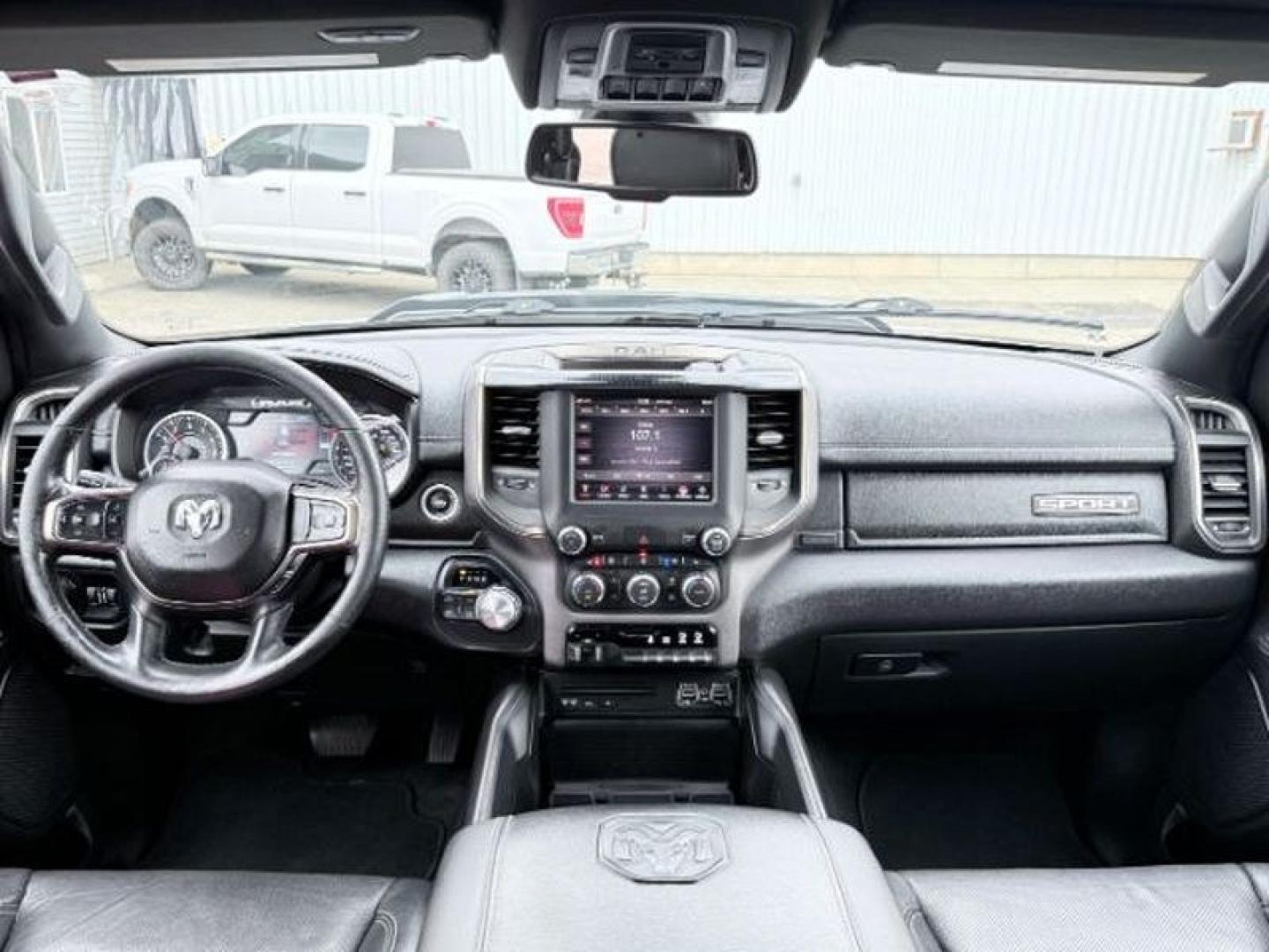 2019 WHITE /Black Ram 1500 Sport (1C6SRFTT9KN) with an V8, 5.7L engine, 8-speed automatic transmission, located at 1175 N Woodruff Ave, Idaho Falls, ID, 83401, 43.506901, -111.999657 - <b>Vehicle Details</b><br>Discover rugged capability and premium comfort in this pre-owned 2019 Ram 1500 Sport 4WD, now available in Idaho Falls, ID. Powered by a strong V8 5.7L gasoline engine, this full-size pickup delivers confident performance for towing, hauling, and everyday driving, while the- Photo#25