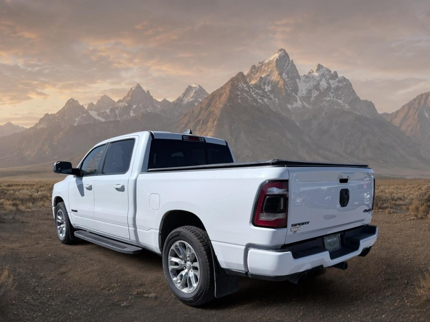 2019 WHITE /Black Ram 1500 Sport (1C6SRFTT9KN) with an V8, 5.7L engine, 8-speed automatic transmission, located at 1175 N Woodruff Ave, Idaho Falls, ID, 83401, 43.506901, -111.999657 - <b>Vehicle Details</b><br>Discover rugged capability and premium comfort in this pre-owned 2019 Ram 1500 Sport 4WD, now available in Idaho Falls, ID. Powered by a strong V8 5.7L gasoline engine, this full-size pickup delivers confident performance for towing, hauling, and everyday driving, while the- Photo#2