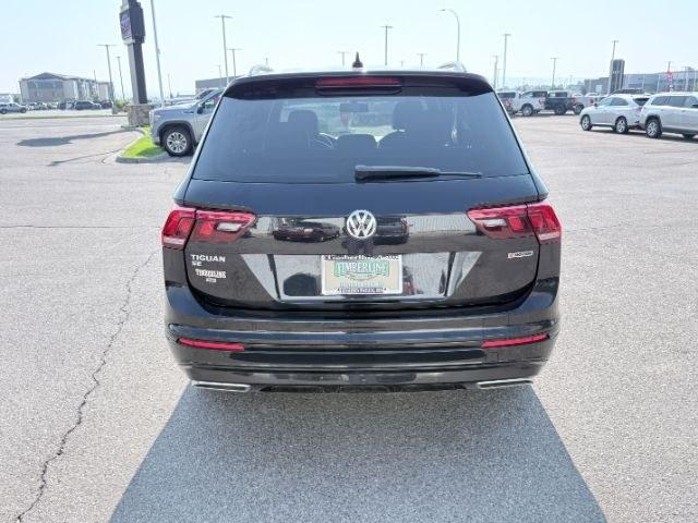 2021 BLACK /LEATHER Volkswagen Tiguan SE R-LINE (3VV2B7AX8MM) with an 2.0 TURBO engine, AUTOMATIC transmission, located at 1235 N Woodruff Ave., Idaho Falls, 83401, (208) 523-1053, 43.507172, -112.000488- Photo#32