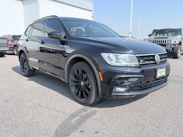 2021 BLACK /LEATHER Volkswagen Tiguan SE R-LINE (3VV2B7AX8MM) with an 2.0 TURBO engine, AUTOMATIC transmission, located at 1235 N Woodruff Ave., Idaho Falls, 83401, (208) 523-1053, 43.507172, -112.000488- Photo#38