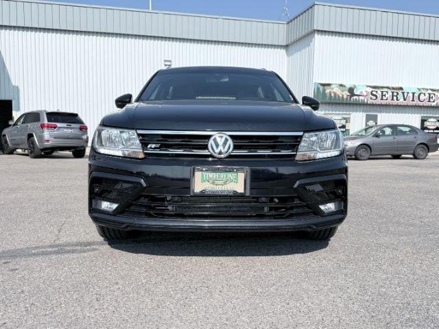 2021 BLACK /LEATHER Volkswagen Tiguan SE R-LINE (3VV2B7AX8MM) with an 2.0 TURBO engine, AUTOMATIC transmission, located at 1235 N Woodruff Ave., Idaho Falls, 83401, (208) 523-1053, 43.507172, -112.000488- Photo#39