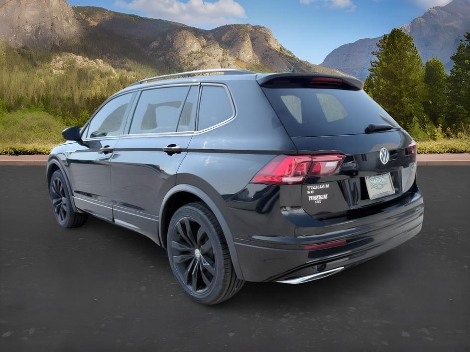 2021 BLACK /LEATHER Volkswagen Tiguan SE R-LINE (3VV2B7AX8MM) with an 2.0 TURBO engine, AUTOMATIC transmission, located at 1235 N Woodruff Ave., Idaho Falls, 83401, (208) 523-1053, 43.507172, -112.000488- Photo#2