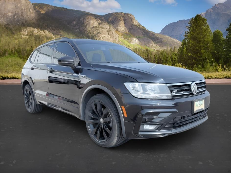 2021 BLACK /LEATHER Volkswagen Tiguan SE R-LINE (3VV2B7AX8MM) with an 2.0 TURBO engine, AUTOMATIC transmission, located at 1235 N Woodruff Ave., Idaho Falls, 83401, (208) 523-1053, 43.507172, -112.000488- Photo#9