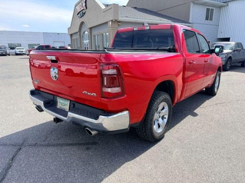 2019 Flame Red Clearcoat /Diesel Gray/Black Ram 1500 Big Horn/Lone Star (1C6SRFFT9KN) with an V8, 5.7L engine, 8-speed automatic transmission, located at 1175 N Woodruff Ave, Idaho Falls, ID, 83401, 43.506901, -111.999657 - <b>Vehicle Details</b><br>Discover capability, comfort, and proven performance in this pre-owned 2019 Ram 1500 Big Horn 4WD, now available in Idaho Falls, ID. Powered by a strong 5.7L V8 gasoline engine, this full-size pickup delivers the muscle needed for towing, hauling, and everyday driving with- Photo#6