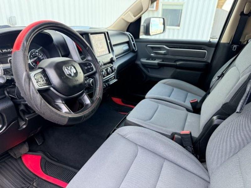 2019 Flame Red Clearcoat /Diesel Gray/Black Ram 1500 Big Horn/Lone Star (1C6SRFFT9KN) with an V8, 5.7L engine, 8-speed automatic transmission, located at 1175 N Woodruff Ave, Idaho Falls, ID, 83401, 43.506901, -111.999657 - <b>Vehicle Details</b><br>Discover capability, comfort, and proven performance in this pre-owned 2019 Ram 1500 Big Horn 4WD, now available in Idaho Falls, ID. Powered by a strong 5.7L V8 gasoline engine, this full-size pickup delivers the muscle needed for towing, hauling, and everyday driving with- Photo#14
