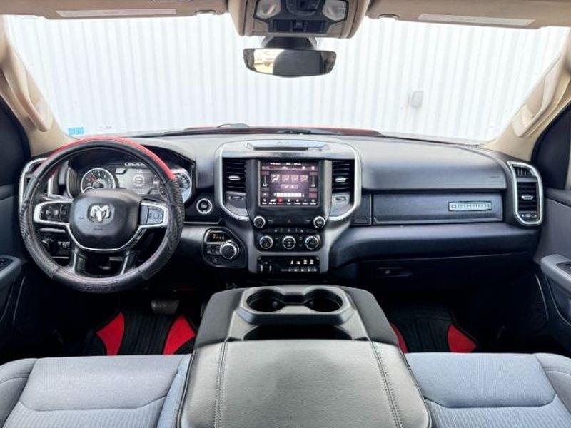 2019 Flame Red Clearcoat /Diesel Gray/Black Ram 1500 Big Horn/Lone Star (1C6SRFFT9KN) with an V8, 5.7L engine, 8-speed automatic transmission, located at 1175 N Woodruff Ave, Idaho Falls, ID, 83401, 43.506901, -111.999657 - <b>Vehicle Details</b><br>Discover capability, comfort, and proven performance in this pre-owned 2019 Ram 1500 Big Horn 4WD, now available in Idaho Falls, ID. Powered by a strong 5.7L V8 gasoline engine, this full-size pickup delivers the muscle needed for towing, hauling, and everyday driving with- Photo#26