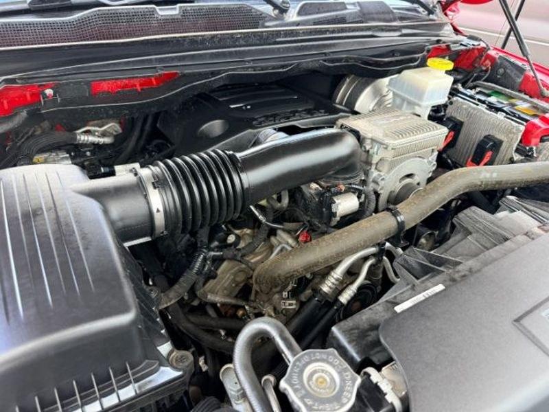 2019 Flame Red Clearcoat /Diesel Gray/Black Ram 1500 Big Horn/Lone Star (1C6SRFFT9KN) with an V8, 5.7L engine, 8-speed automatic transmission, located at 1175 N Woodruff Ave, Idaho Falls, ID, 83401, 43.506901, -111.999657 - <b>Vehicle Details</b><br>Discover capability, comfort, and proven performance in this pre-owned 2019 Ram 1500 Big Horn 4WD, now available in Idaho Falls, ID. Powered by a strong 5.7L V8 gasoline engine, this full-size pickup delivers the muscle needed for towing, hauling, and everyday driving with- Photo#29