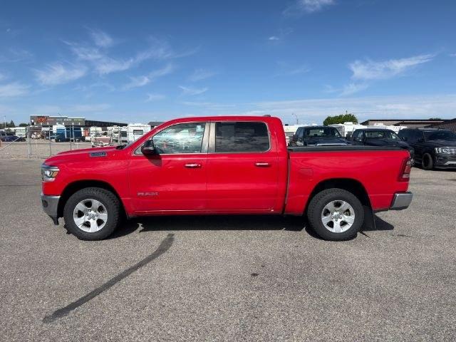 2019 RED /CLOTH Ram 1500 (1C6SRFFT9KN) with an 57L V8 eTORQUE engine, Automatic transmission, located at 1175 N Woodruff Ave, Idaho Falls, ID, 83401, 43.506901, -111.999657 - At Timberline Auto, finding a great deal on your next vehicle is always easy! Our experienced sales staff goal is to help find you the right vehicle at the right price! Our knowledgeable finance department has options for almost any credit score. We offer extended service contract options to prot - Photo#0