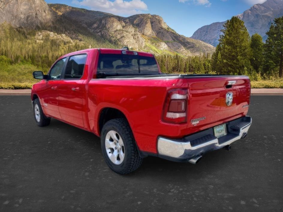 2019 RED /CLOTH Ram 1500 BIGHORN (1C6SRFFT9KN) with an 5.7L V8 eTORQUE engine, AUTOMATIC transmission, located at 1235 N Woodruff Ave., Idaho Falls, 83401, (208) 523-1053, 43.507172, -112.000488 - At Timberline Auto, finding a great deal on your next vehicle is always easy! Our experienced sales staff goal is to help find you the right vehicle at the right price! Our knowledgeable finance department has options for almost any credit score. We offer extended service contract options to prot- Photo#2
