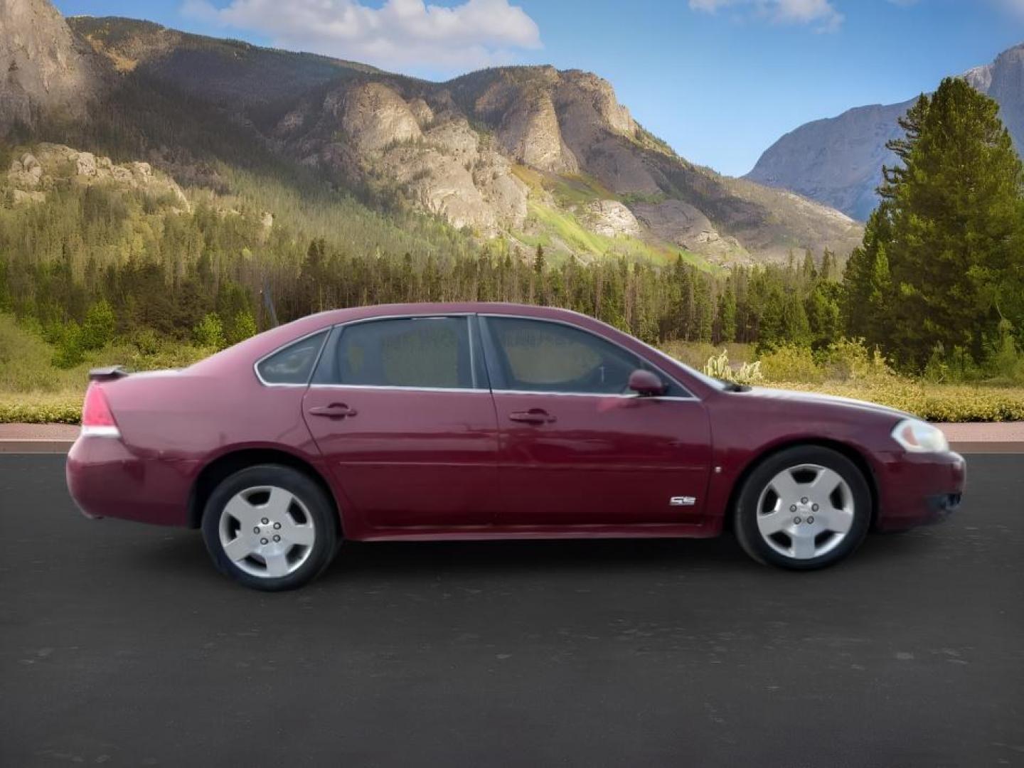 2009 RED /Ebony Leather Interior Chevrolet Impala (2G1WD57C991) with an 53L V8 OHV 16V engine, Automatic transmission, located at 1175 N Woodruff Ave, Idaho Falls, ID, 83401, 43.506901, -111.999657 - At Timberline Auto, finding a great deal on your next vehicle is always easy! Our experienced sales staff goal is to help find you the right vehicle at the right price! Our knowledgeable finance department has options for almost any credit score. We offer extended service contract options to prot- Photo#5