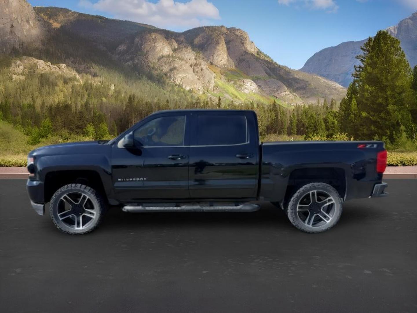 2018 Black /Jet Black Chevrolet Silverado 1500 (3GCUKREC5JG) with an 53L V8 VORTEC engine, Automatic transmission, located at 1175 N Woodruff Ave, Idaho Falls, ID, 83401, 43.506901, -111.999657 - At Timberline Auto, finding a great deal on your next vehicle is always easy! Our experienced sales staff goal is to help find you the right vehicle at the right price! Our knowledgeable finance department has options for almost any credit score. We offer extended service contract options to prot- Photo#1