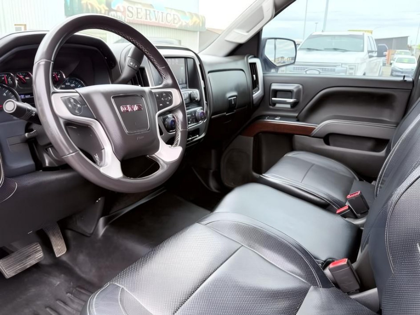 2017 GRAY /Jet Black GMC Sierra 1500 (3GTU2MEC8HG) with an EcoTec3 53L V-8 gasoline direct injection engine, Automatic transmission, located at 1175 N Woodruff Ave, Idaho Falls, ID, 83401, 43.506901, -111.999657- Photo#14