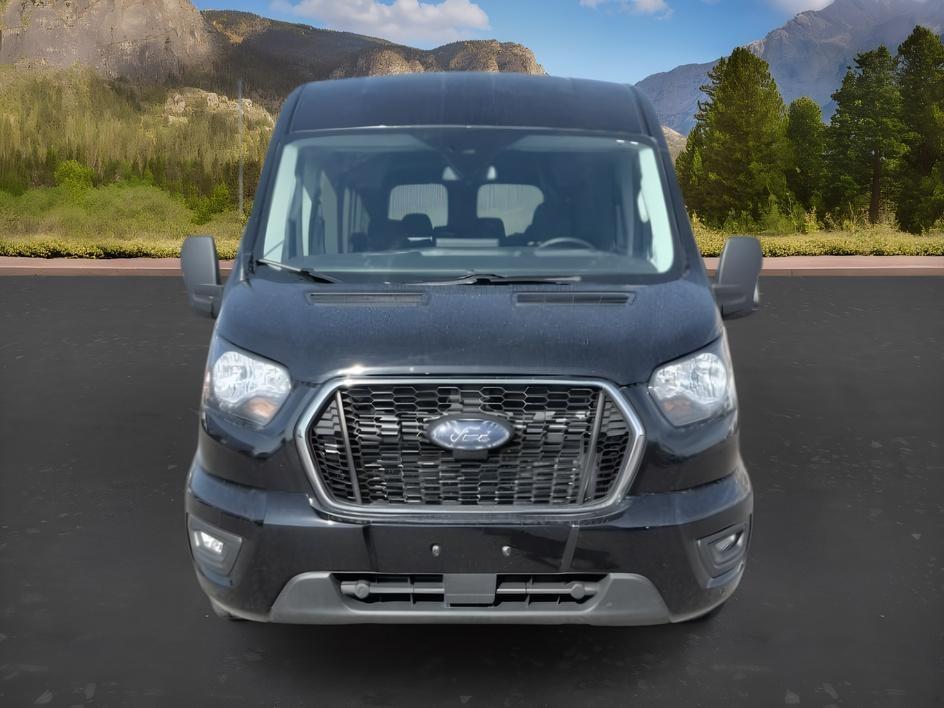 2023 Agate Black Metallic /Ebony Ford Transit Wagon XLT (1FBAX9CG4PK) with an V6, 3.5L engine, 10-speed automatic transmission, located at 1175 N Woodruff Ave, Idaho Falls, ID, 83401, 43.506901, -111.999657 - <b>Vehicle Details</b><br>Ready for your next crew or family hauler? This pre-owned 2023 Ford Transit Wagon T-350 Med Roof Slide XL is a versatile, low-mileage van with just 25,266 miles and the confidence of AWD. Powered by a V6, 3.5L Gasoline engine, it delivers the strength you want for daily dri- Photo#33