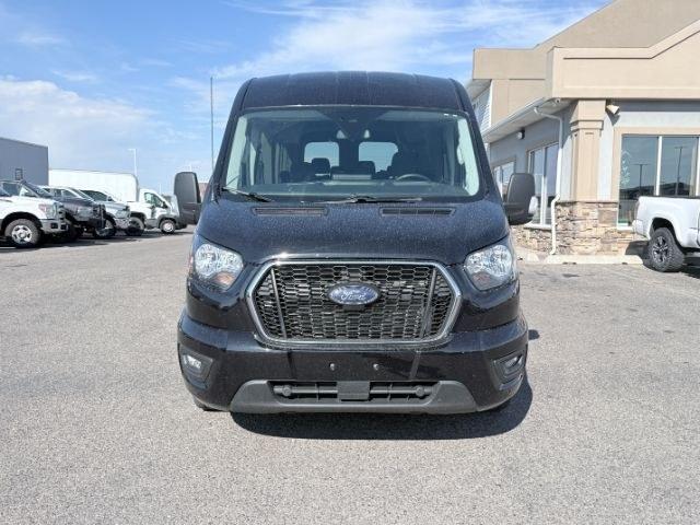 2023 Agate Black Metallic /Ebony Ford Transit Wagon XLT (1FBAX9CGXPK) with an V6, 3.5L engine, 10-speed automatic transmission, located at 1175 N Woodruff Ave, Idaho Falls, ID, 83401, 43.506901, -111.999657 - <b>Vehicle Details</b><br>Looking for a versatile passenger van in Idaho Falls, ID? This pre-owned 2023 Ford Transit Wagon T-350 Med Roof Slide XL with AWD is ready for work, travel, or growing business needs. Powered by a strong V6 3.5L Gasoline engine, this Ford Transit Wagon delivers confident pe- Photo#57