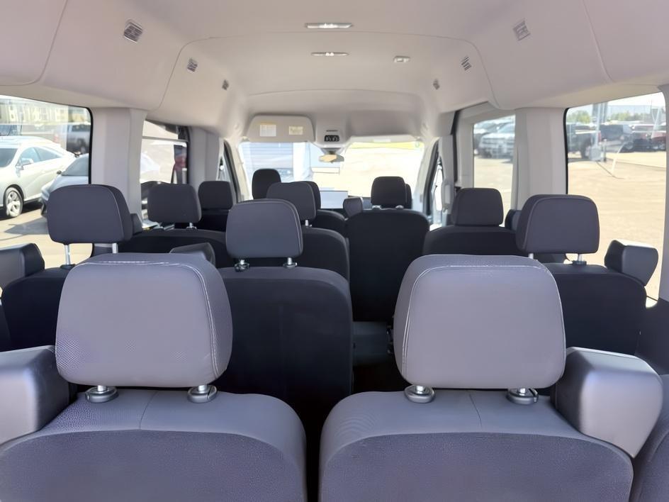 2023 Agate Black Metallic /Ebony Ford Transit Wagon XLT (1FBAX9CGXPK) with an V6, 3.5L engine, 10-speed automatic transmission, located at 1175 N Woodruff Ave, Idaho Falls, ID, 83401, 43.506901, -111.999657 - <b>Vehicle Details</b><br>Looking for a versatile passenger van in Idaho Falls, ID? This pre-owned 2023 Ford Transit Wagon T-350 Med Roof Slide XL with AWD is ready for work, travel, or growing business needs. Powered by a strong V6 3.5L Gasoline engine, this Ford Transit Wagon delivers confident pe- Photo#29