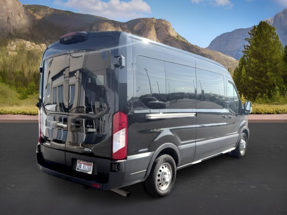 2023 Agate Black Metallic /Ebony Ford Transit Wagon XLT (1FBAX9CGXPK) with an V6, 3.5L engine, 10-speed automatic transmission, located at 1175 N Woodruff Ave, Idaho Falls, ID, 83401, 43.506901, -111.999657 - <b>Vehicle Details</b><br>Looking for a versatile passenger van in Idaho Falls, ID? This pre-owned 2023 Ford Transit Wagon T-350 Med Roof Slide XL with AWD is ready for work, travel, or growing business needs. Powered by a strong V6 3.5L Gasoline engine, this Ford Transit Wagon delivers confident pe- Photo#30