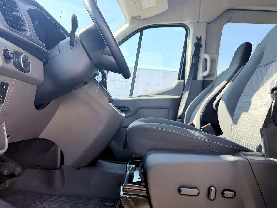 2023 Agate Black Metallic /Ebony Ford Transit Wagon XLT (1FBAX9CGXPK) with an V6, 3.5L engine, 10-speed automatic transmission, located at 1175 N Woodruff Ave, Idaho Falls, ID, 83401, 43.506901, -111.999657 - <b>Vehicle Details</b><br>Looking for a versatile passenger van in Idaho Falls, ID? This pre-owned 2023 Ford Transit Wagon T-350 Med Roof Slide XL with AWD is ready for work, travel, or growing business needs. Powered by a strong V6 3.5L Gasoline engine, this Ford Transit Wagon delivers confident pe- Photo#37