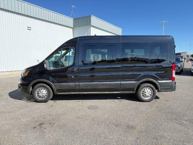 2023 BLACK /Ebony Ford Transit-350 Passenger Van XLT (1FBAX9CGXPK) with an EcoBoost 3.5L V-6 gasoline direct injection engine, AUTOMATIC transmission, located at 1235 N Woodruff Ave., Idaho Falls, 83401, (208) 523-1053, 43.507172, -112.000488 - At Timberline Auto, finding a great deal on your next vehicle is always easy! Our experienced sales staff goal is to help find you the right vehicle at the right price! Our knowledgeable finance department has options for almost any credit score. We offer extended service contract options to prot - Photo#1