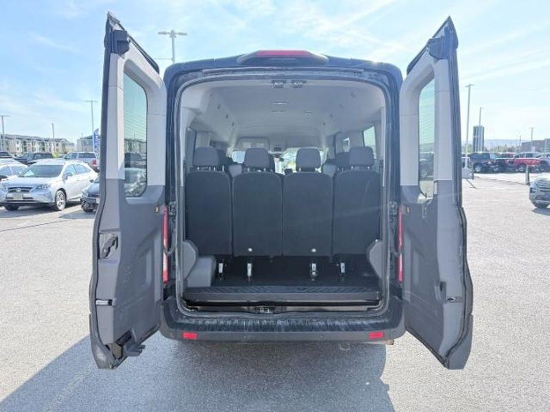 2023 Agate Black Metallic /Ebony Ford Transit Wagon XLT (1FBAX9CGXPK) with an V6, 3.5L engine, 10-speed automatic transmission, located at 1175 N Woodruff Ave, Idaho Falls, ID, 83401, 43.506901, -111.999657 - <b>Vehicle Details</b><br>Looking for a versatile passenger van in Idaho Falls, ID? This pre-owned 2023 Ford Transit Wagon T-350 Med Roof Slide XL with AWD is ready for work, travel, or growing business needs. Powered by a strong V6 3.5L Gasoline engine, this Ford Transit Wagon delivers confident pe- Photo#4