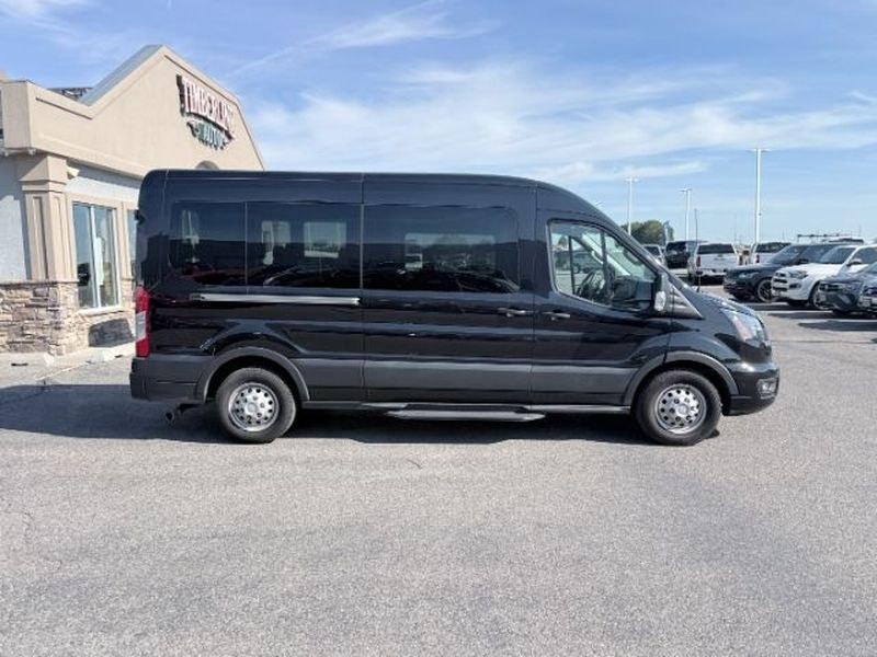 2023 Agate Black Metallic /Ebony Ford Transit Wagon XLT (1FBAX9CGXPK) with an V6, 3.5L engine, 10-speed automatic transmission, located at 1175 N Woodruff Ave, Idaho Falls, ID, 83401, 43.506901, -111.999657 - <b>Vehicle Details</b><br>Looking for a versatile passenger van in Idaho Falls, ID? This pre-owned 2023 Ford Transit Wagon T-350 Med Roof Slide XL with AWD is ready for work, travel, or growing business needs. Powered by a strong V6 3.5L Gasoline engine, this Ford Transit Wagon delivers confident pe- Photo#7